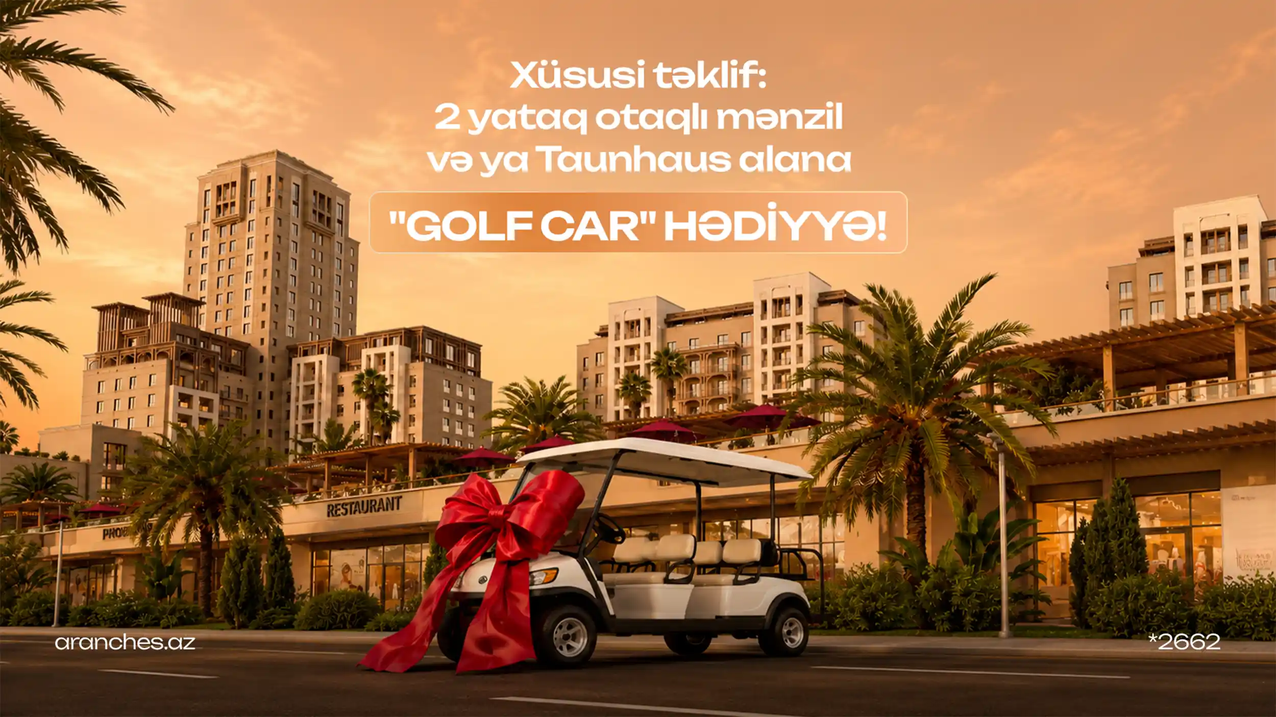 Arabian Ranches Layihəsində "Golf Car" Hədiyyə Kampaniyası